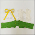THE IDOLMASTER Chihaya Kisaragi Cosplay Costume coscarnival - Back View