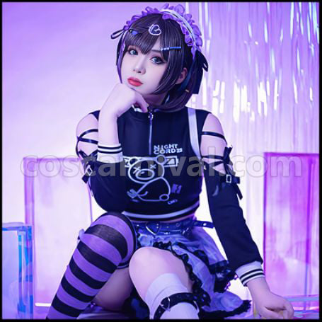 Hatsune Miku: Colorful Stage! Ena Shinonome Cosplay Costume VER2 coscarnival - Collar Design