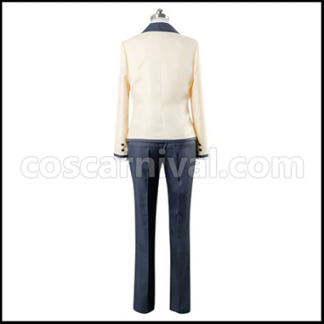 Aho Girl Akuru Akutsu Cosplay Costume coscarnival - Back View