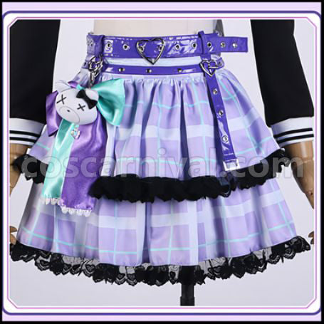 Hatsune Miku: Colorful Stage! Ena Shinonome Cosplay Costume VER2 coscarnival - Cuff Style