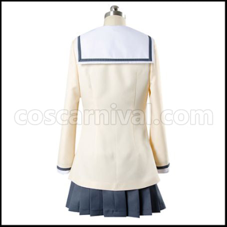 Aho Girl Yoshiko Hanabatake Cosplay Costume coscarnival - Back View