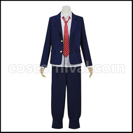 Tokyo Revengers Chifuyu Matsuno Student Uniform Cosplay Costume Coscarnival - Front View