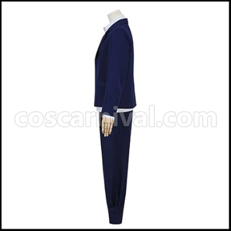 Tokyo Revengers Chifuyu Matsuno Student Uniform Cosplay Costume Coscarnival - Back View