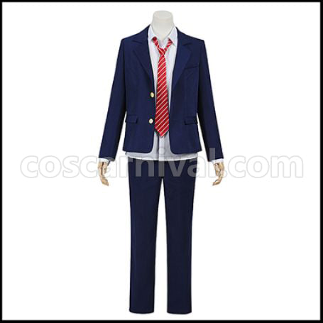 Tokyo Revengers Baji Keisuke Student Uniform Cosplay Costume coscarnival - Front View
