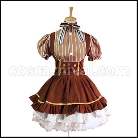 Love Live! UR November Apron Edition After Awakening Hanayo Koizumi Cosplay Costume coscarnival - Front View