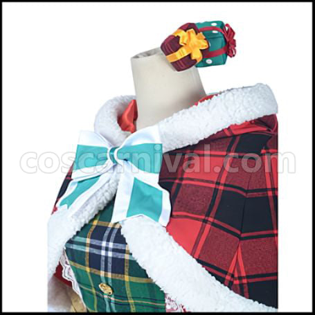 Love Live! UR Christmas Edition Eri Ayase After Awakening Cosplay Costume coscarnival - Detail Close-up
