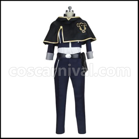 Black Clover Magna Swing Cosplay Costume coscarnival - Front View