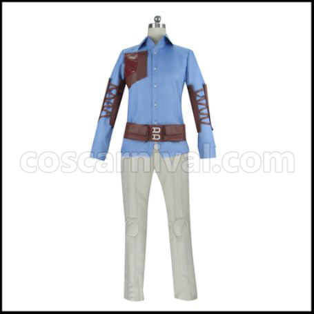 Black Clover Yuno Cosplay Costume coscarnival - Cuff Style