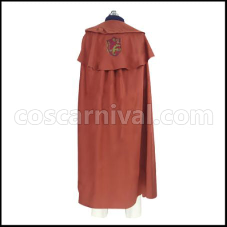 Black Clover Fuegoleon Vermillion Cosplay Costume coscarnival - Back View