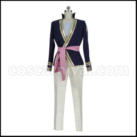 Black Clover Fuegoleon Vermillion Cosplay Costume coscarnival - Side Profile