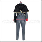 Black Clover Gordon Agrippa Cosplay Costume coscarnival - Back View