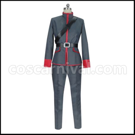 Black Clover Gordon Agrippa Cosplay Costume coscarnival - Side Profile