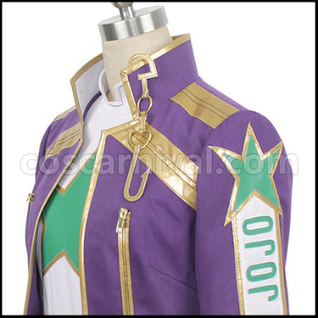 JoJo's Bizarre Adventure Part 6 Stone Ocean Jotaro Kujo Cosplay Costume coscarnival - Collar Design