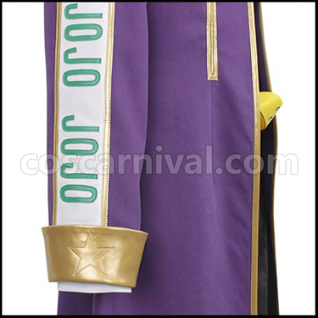 JoJo's Bizarre Adventure Part 6 Stone Ocean Jotaro Kujo Cosplay Costume coscarnival - Hem Detail
