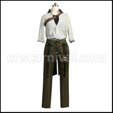 Violet Evergarden Benedict Blue Cosplay Costume coscarnival - Front View