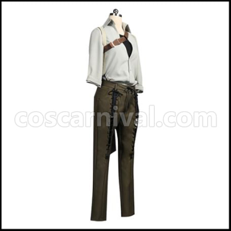 Violet Evergarden Benedict Blue Cosplay Costume coscarnival - Back View