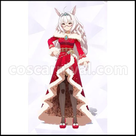 Uma Musume Pretty Derby Biwa Hayahide Cosplay Costume coscarnival - Pocket Design
