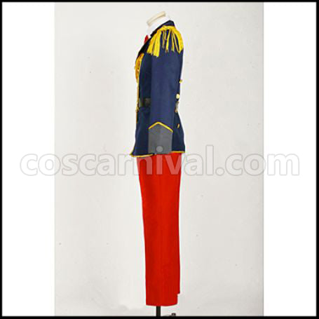 K Misaki Yata Spoon Military Uniform Cosplay Costume coscarnival - Side Profile