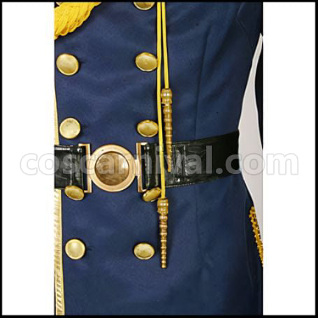 K Misaki Yata Spoon Military Uniform Cosplay Costume coscarnival - Cuff Style