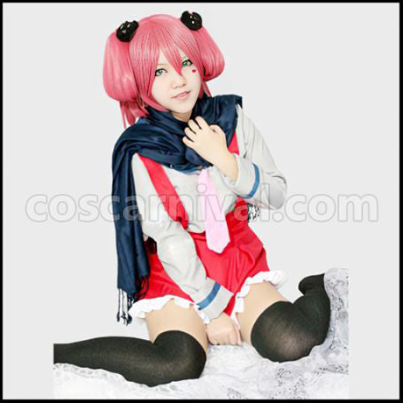 Love, Chunibyo & Other Delusions Heart Throb Satone Shichimiya Cosplay Costume coscarnival - Back View