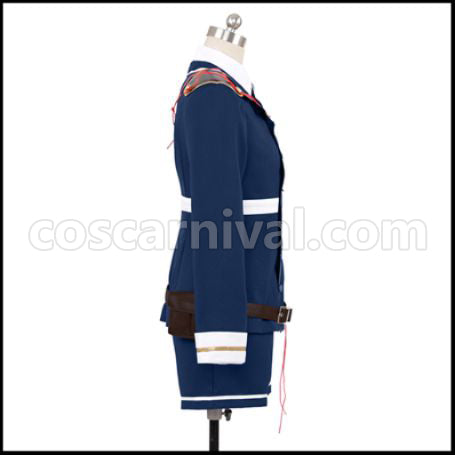 Touken Ranbu Tantou Danshi Yagen Toushirou Cosplay Costume coscarnival - Side Profile