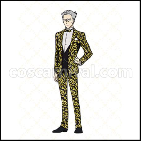 Shadow House Edward Cosplay Costume coscarnival - Front View