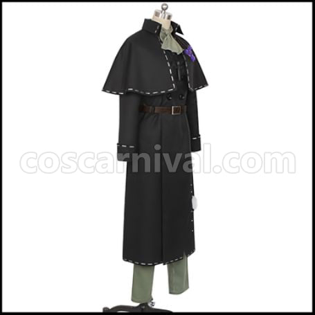 Identity V The Gravekeeper (Andrew Kreiss) Cosplay Costume coscarnival - Back View