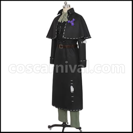 Identity V The Gravekeeper (Andrew Kreiss) Cosplay Costume coscarnival - Side Profile