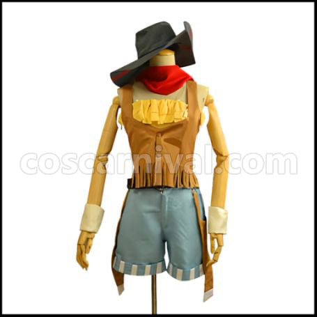 Love Live! Initial Edition SR Post-Awakening Rin Hoshizora Cosplay Costume coscarnival - Front View