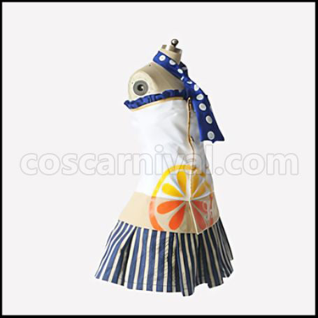 Love Live! School Idol Festival April Fruit Parlor Edition SR Umi Sonoda Cosplay Costume coscarnival - Back View