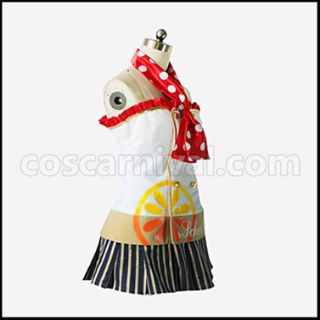 Love Live! School Idol Festival April Fruit Parlor Edition SR Maki Nishikino Cosplay Costume coscarnival - Side Profile