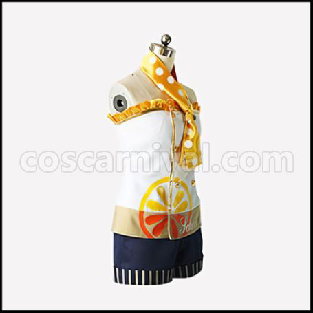 Love Live! School Idol Festival April Fruit Parlor Edition SR Rin Hoshizora Cosplay Costume coscarnival - Side Profile