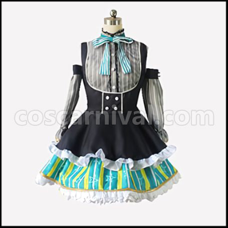 Love Live! SR November Apron Edition Awakening After Eri Ayase Cosplay Costume coscarnival - Front View