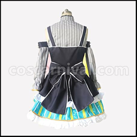 Love Live! SR November Apron Edition Awakening After Eri Ayase Cosplay Costume coscarnival - Side Profile