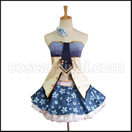 Love Live! SR 3 Month Flower Edition Awakening After Eri Ayase Cosplay Costume coscarnival - Front View