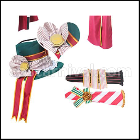 Love Live! SR Christmas Card Present is Me Nico Yazawa Cosplay Costume coscarnival - Detail Close-up