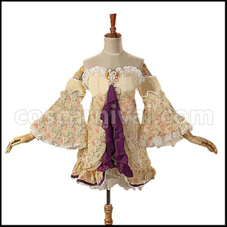 Love Live! SR May Edition Rapunzel Awakening After Fairy Tale Tower Maiden Nozomi Tojo Cosplay Costume coscarnival - Front View