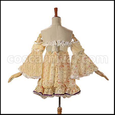 Love Live! SR May Edition Rapunzel Awakening After Fairy Tale Tower Maiden Nozomi Tojo Cosplay Costume coscarnival - Back View