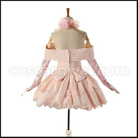 Love Live! SR Party Wedding Dress Edition Awakening After Maki Nishikino Cosplay Costume coscarnival - Side Profile