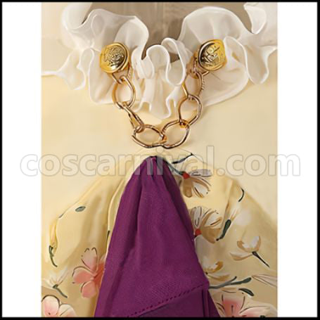 Love Live! SR May Edition Rapunzel Awakening After Fairy Tale Tower Maiden Nozomi Tojo Cosplay Costume coscarnival - Detail Close-up