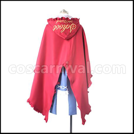Little Red Riding Hood Cosplay Costume — side view