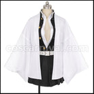 Demon Slayer: Kimetsu no Yaiba Love Pillar Mitsuri Kanroji Cosplay Costume coscarnival - Front View