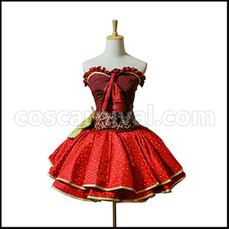 Love Live! SR 3 Month Flower Edition Awakening After Maki Nishikino Cosplay Costume coscarnival - Front View
