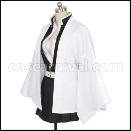 Demon Slayer: Kimetsu no Yaiba Love Pillar Mitsuri Kanroji Cosplay Costume coscarnival - Side Profile