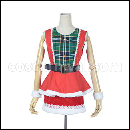 Love Live! SR Christmas Edition Awakening After Maki Nishikino Cosplay Costume coscarnival - Hem Detail