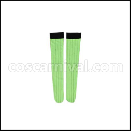 Demon Slayer: Kimetsu no Yaiba Love Pillar Mitsuri Kanroji Cosplay Costume coscarnival - Hem Detail