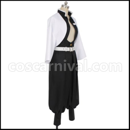 Demon Slayer: Kimetsu no Yaiba Wind Pillar Sanemi Shinazugawa Cosplay Costume coscarnival - Back View