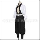 Demon Slayer: Kimetsu no Yaiba Wind Pillar Sanemi Shinazugawa Cosplay Costume coscarnival - Side Profile