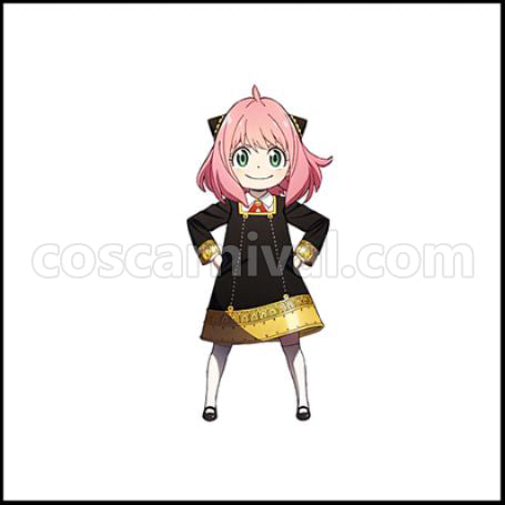 Spy x Family Anya Forger Cosplay Costume coscarnival - Front View