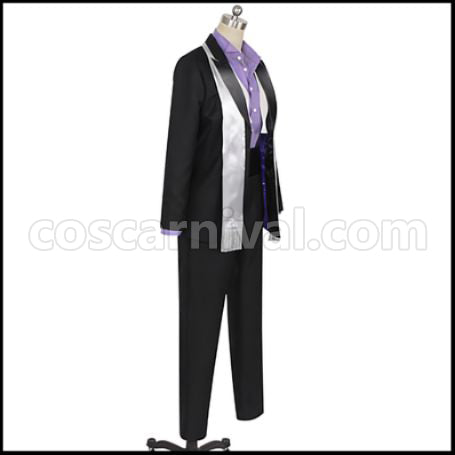 Twisted Wonderland Octavinelle Dormitory Floyd Leech Cosplay Costume coscarnival - Back View